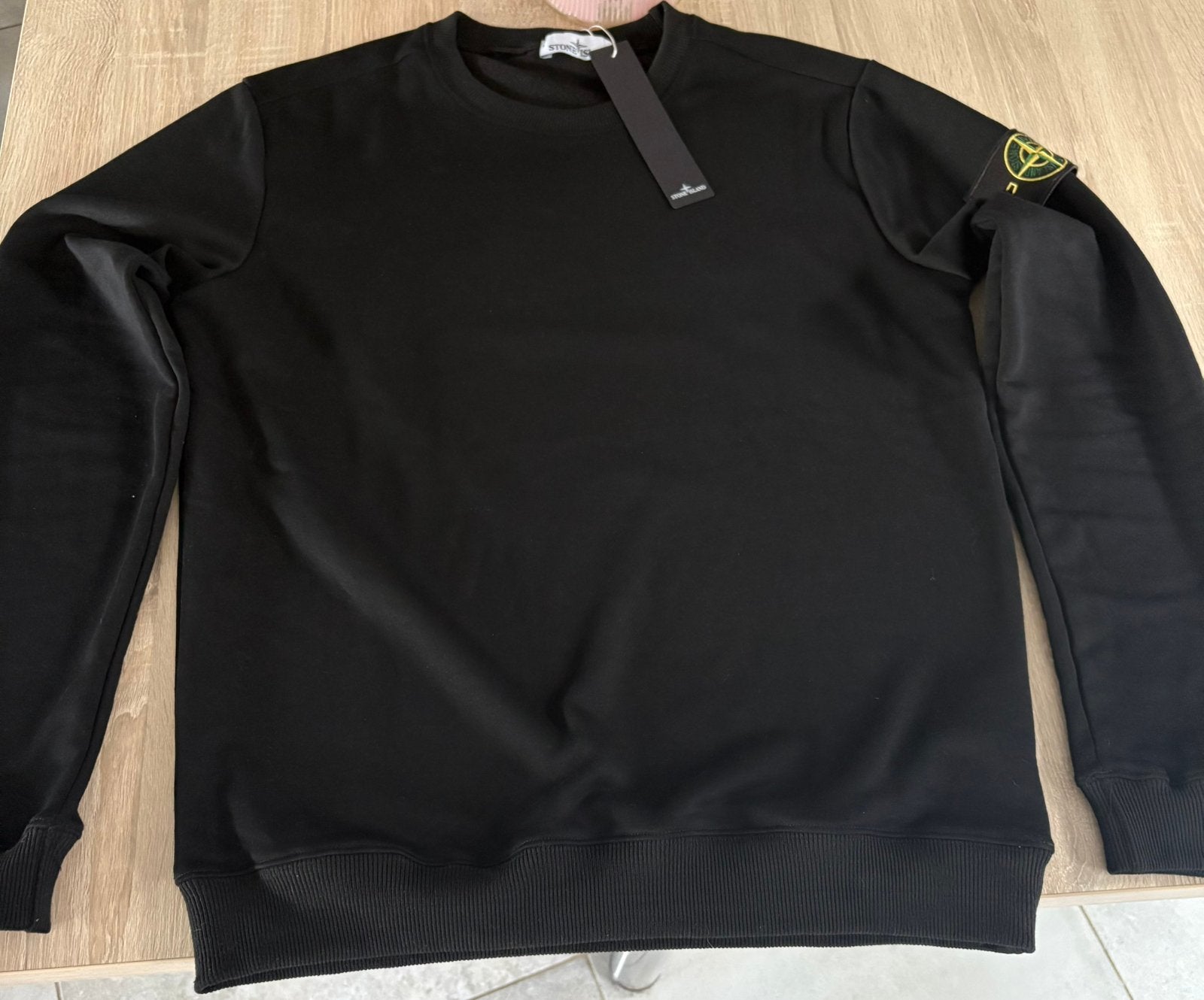 Stone island pul, Kleding | Heren, Truien en Vesten, Verzenden, Zo goed als nieuw, Maat 48/50 (M), Zwart