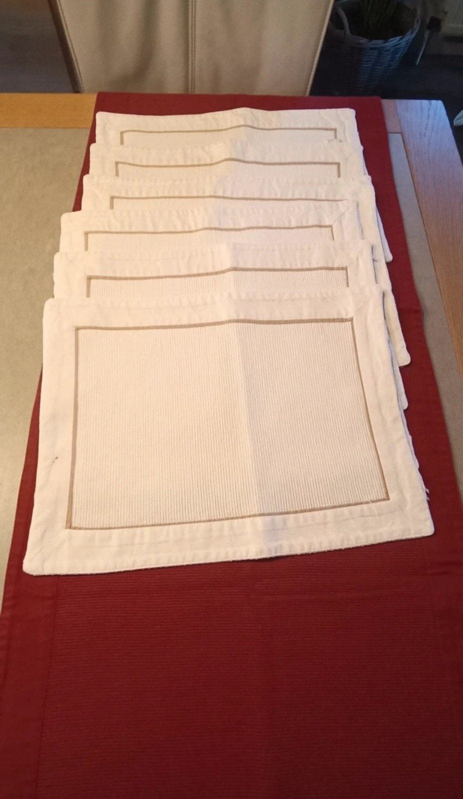 Tafellopers en placemats, Enlèvement, Coton
