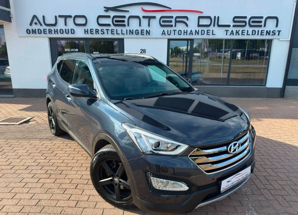 Hyundai Santa Fe 2.2 CRDI 4WD Executive, Auto's, Hyundai, Automaat, Santa Fe, 4 cilinders, https://public.car-pass.be/vhr/c492fe6f-52ea-46b5-91fc-aae157230ce0