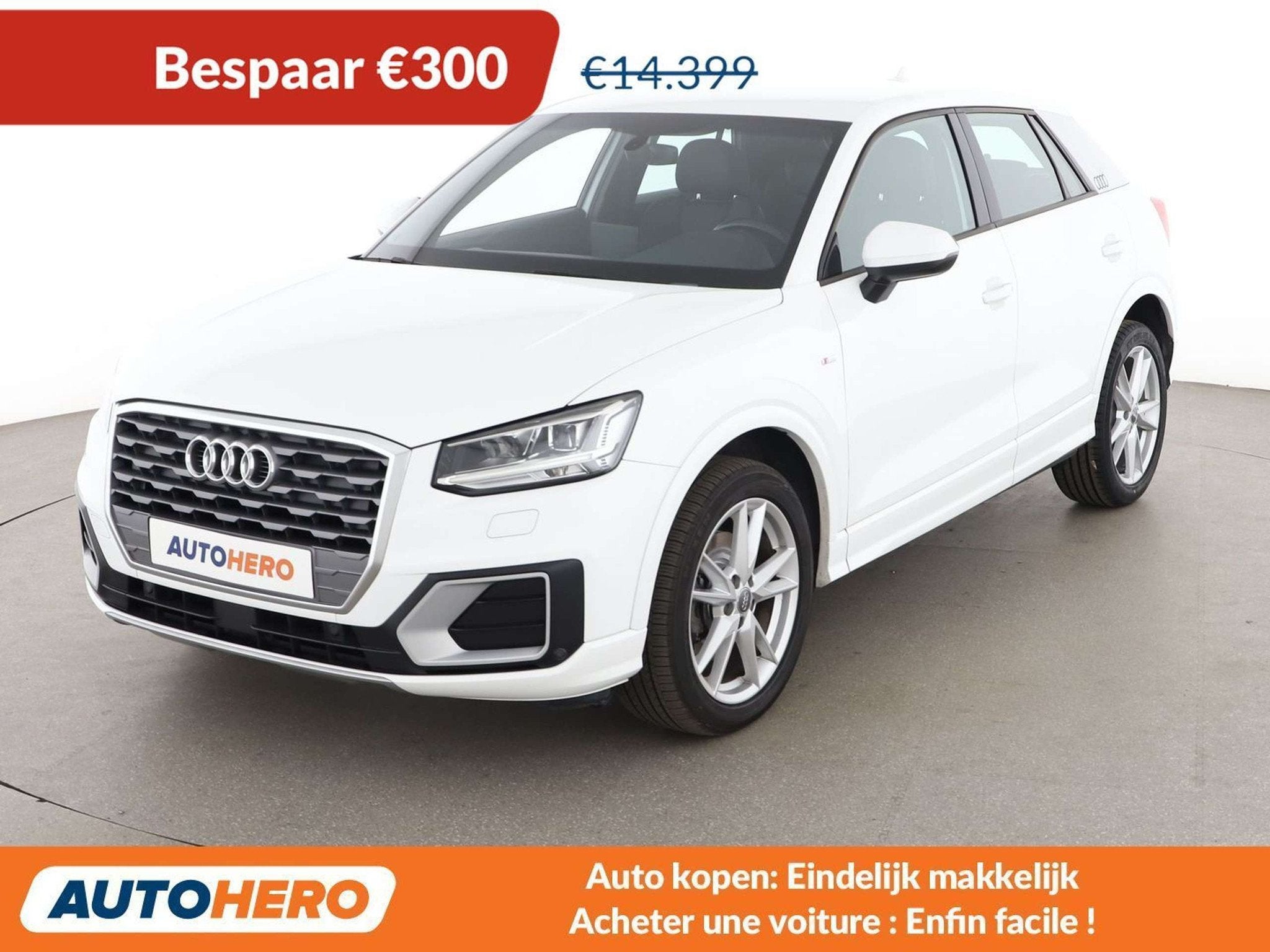 Audi Q2 1.6 TDI S line (année de construction 2017), Achat, Noir, 5 portes, 1598 cm³