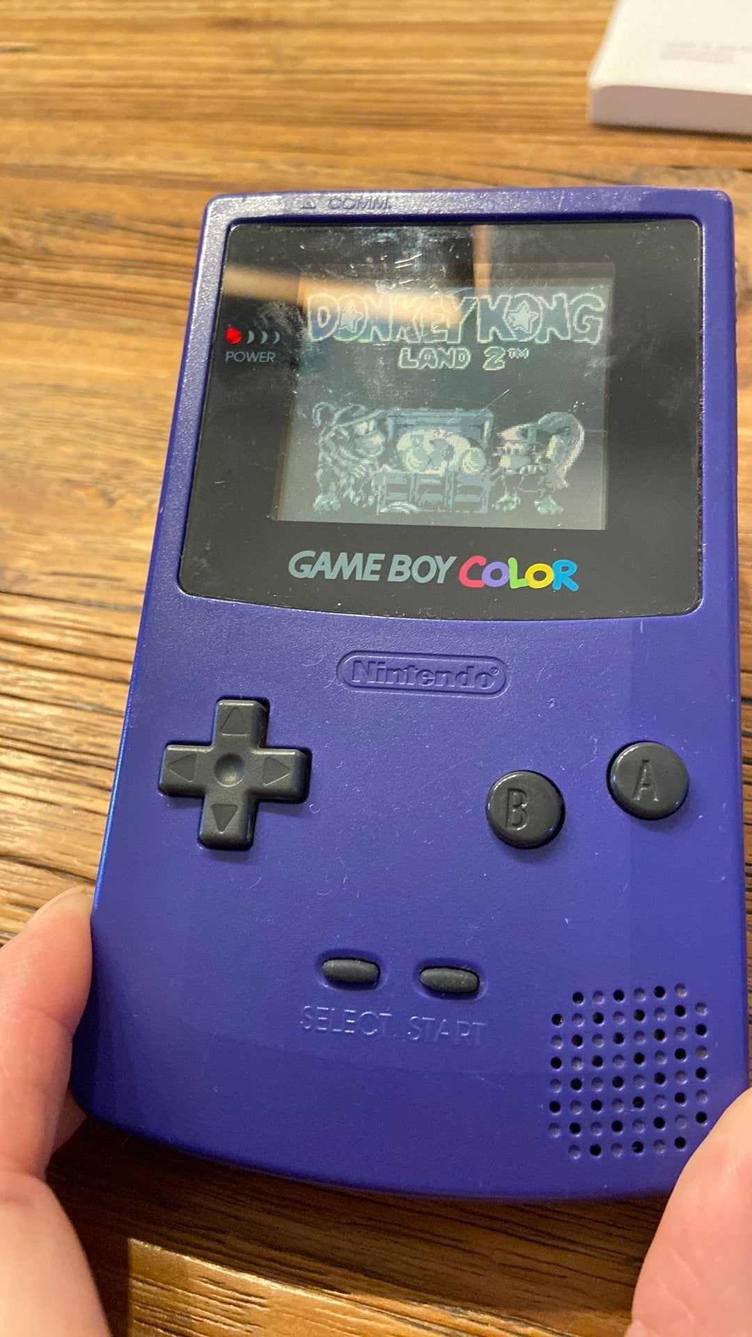 Game Boy et Donkey Kong Land 2, Consoles de jeu & Jeux vidéo, Enlèvement, Utilisé, Game Boy Color