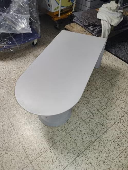 Leolux Salontafel - kleur grijs, 110 x 55 x 45 cm, Ophalen, Gebruikt, 100 tot 150 cm, 50 tot 100 cm