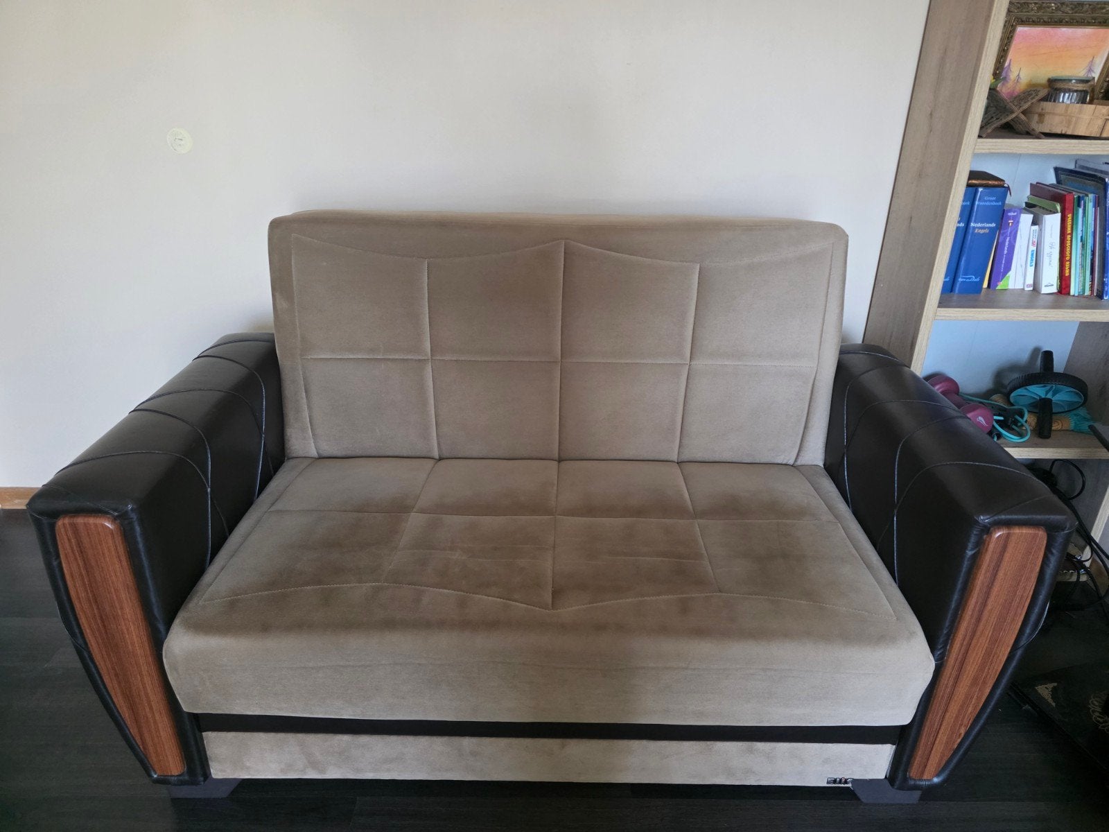 2 persoons zetel, Huis en Inrichting, Ophalen, Klassiek, 150 tot 200 cm, Tweepersoons