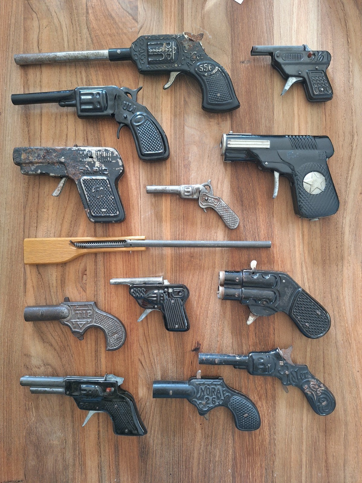 Verzameling antiek blikken speelgoed, Antiek en Kunst, Ophalen of Verzenden