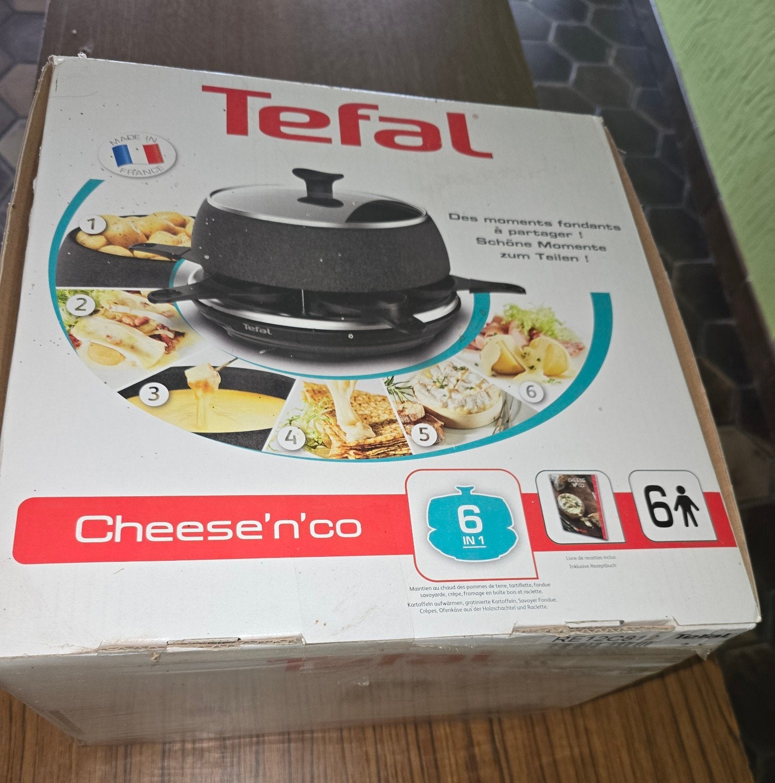 Cheese'n'co Tefal neuf, Enlèvement