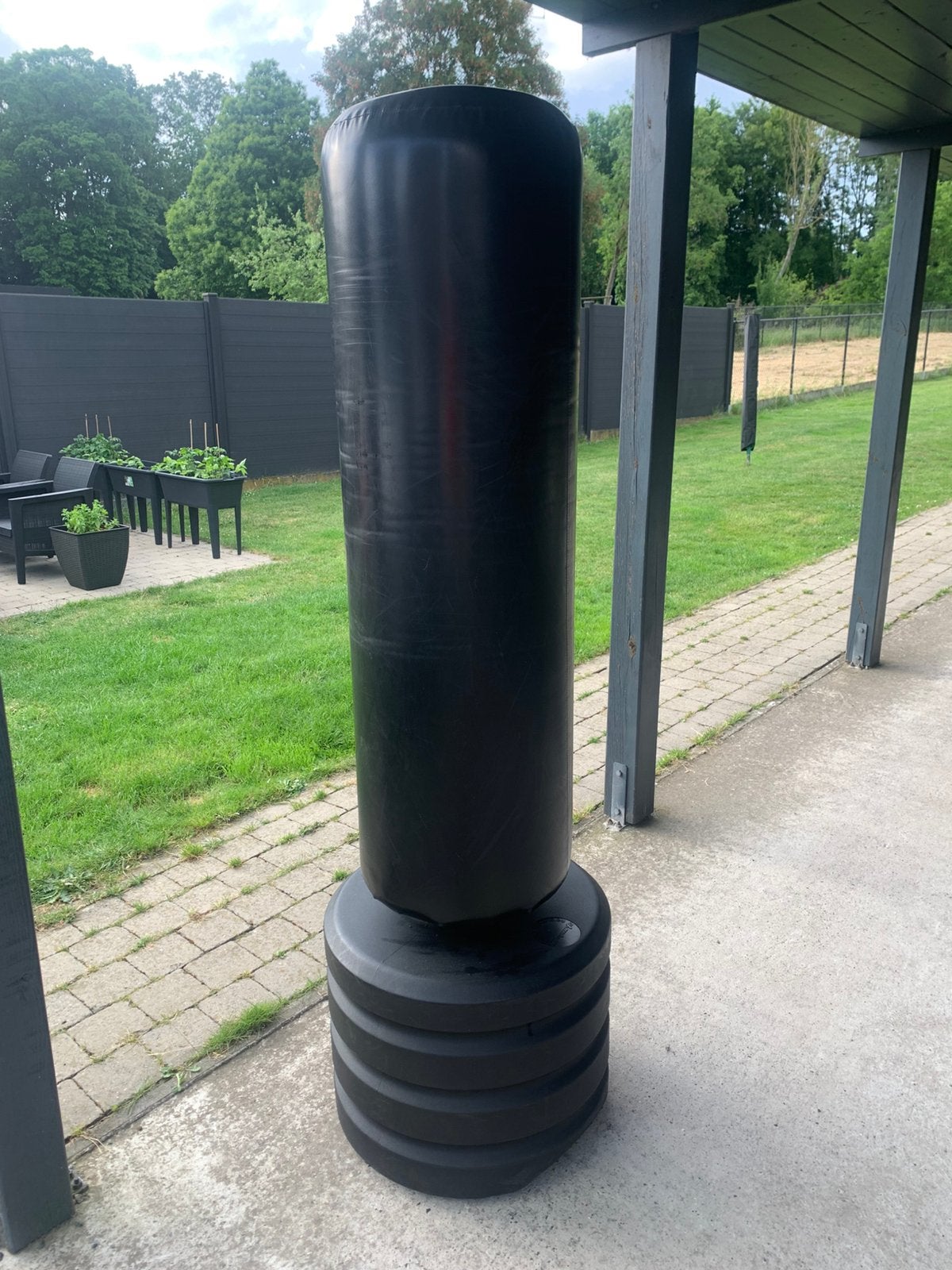 iR-sports KickBag - staande bokszak - 180cm - op wieltjes, Ophalen, Zo goed als nieuw, Bokszak