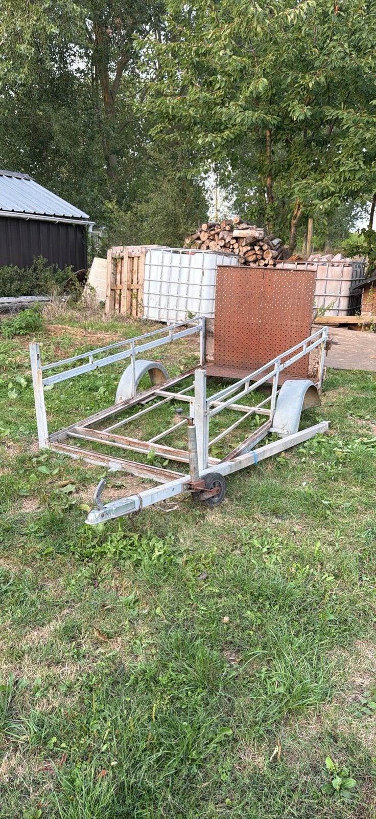Chassis remorque, Enlèvement