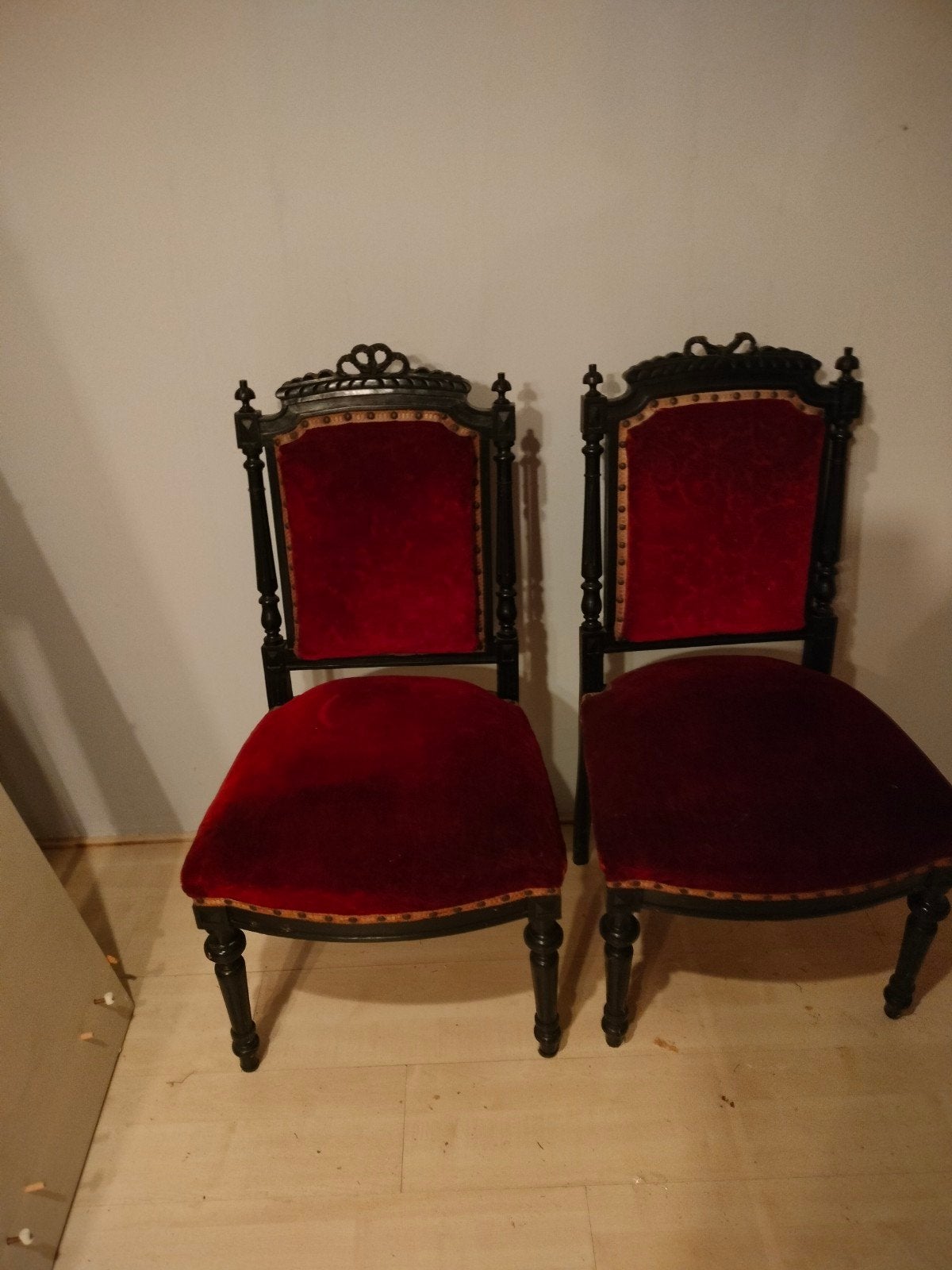 set van 2 fauteuils, Ophalen