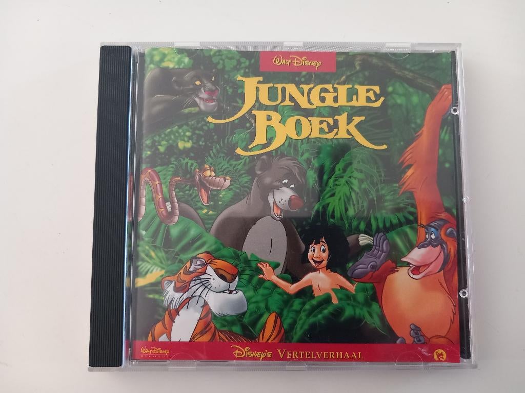 CD Walt Disney Jungle Boek Sprookje Verhaaltje Vertelverhaal, Verzamelen, Ophalen of Verzenden, Leeuwenkoning of Jungle Boek, Zo goed als nieuw
