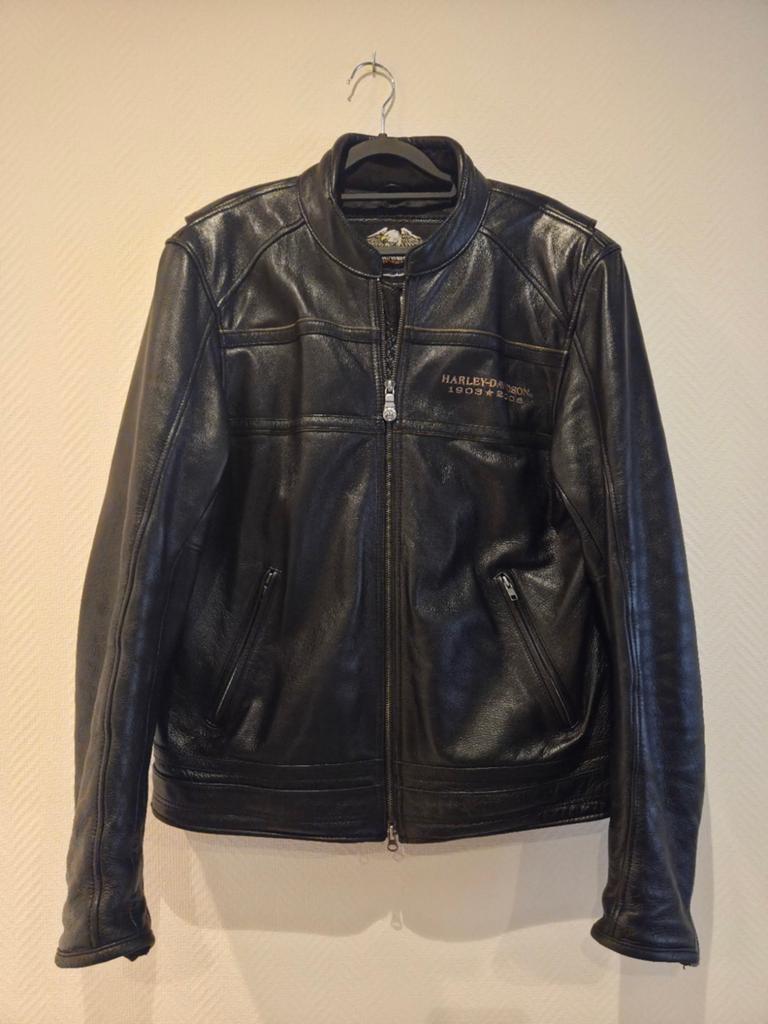 Harley davidson jas 105 jaar maat L, Motoren, Ophalen of Verzenden