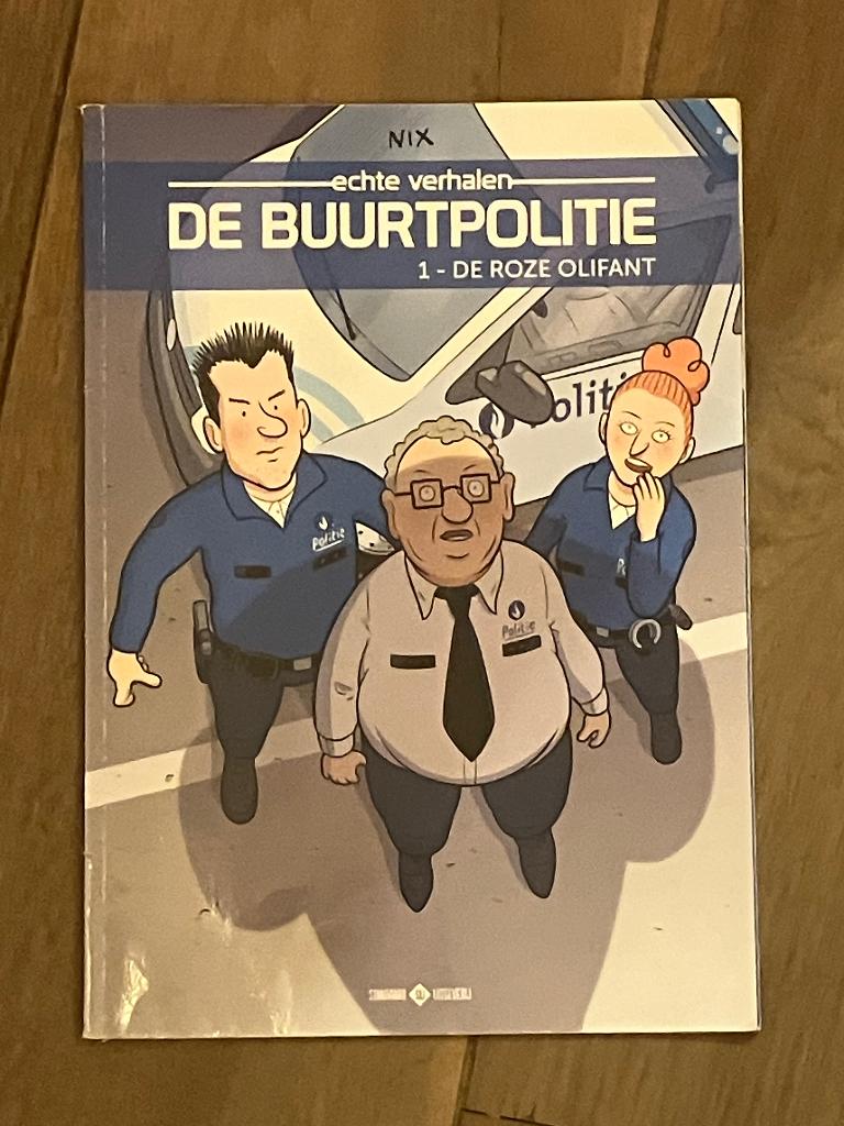 De Buurtpolitie - 1 - De roze olifant, Boeken, Stripverhalen, Eén stripboek, Ophalen of Verzenden, Gelezen, Nix