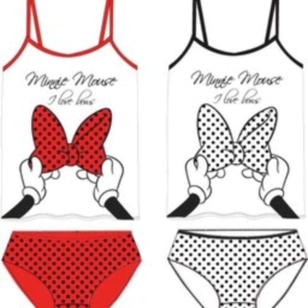 Minnie Mouse Ondergoed (2 sets) - Maat 122/128 - 134/140, Enfants & Bébés, Vêtements enfant | Taille 122, Neuf, Enlèvement ou Envoi