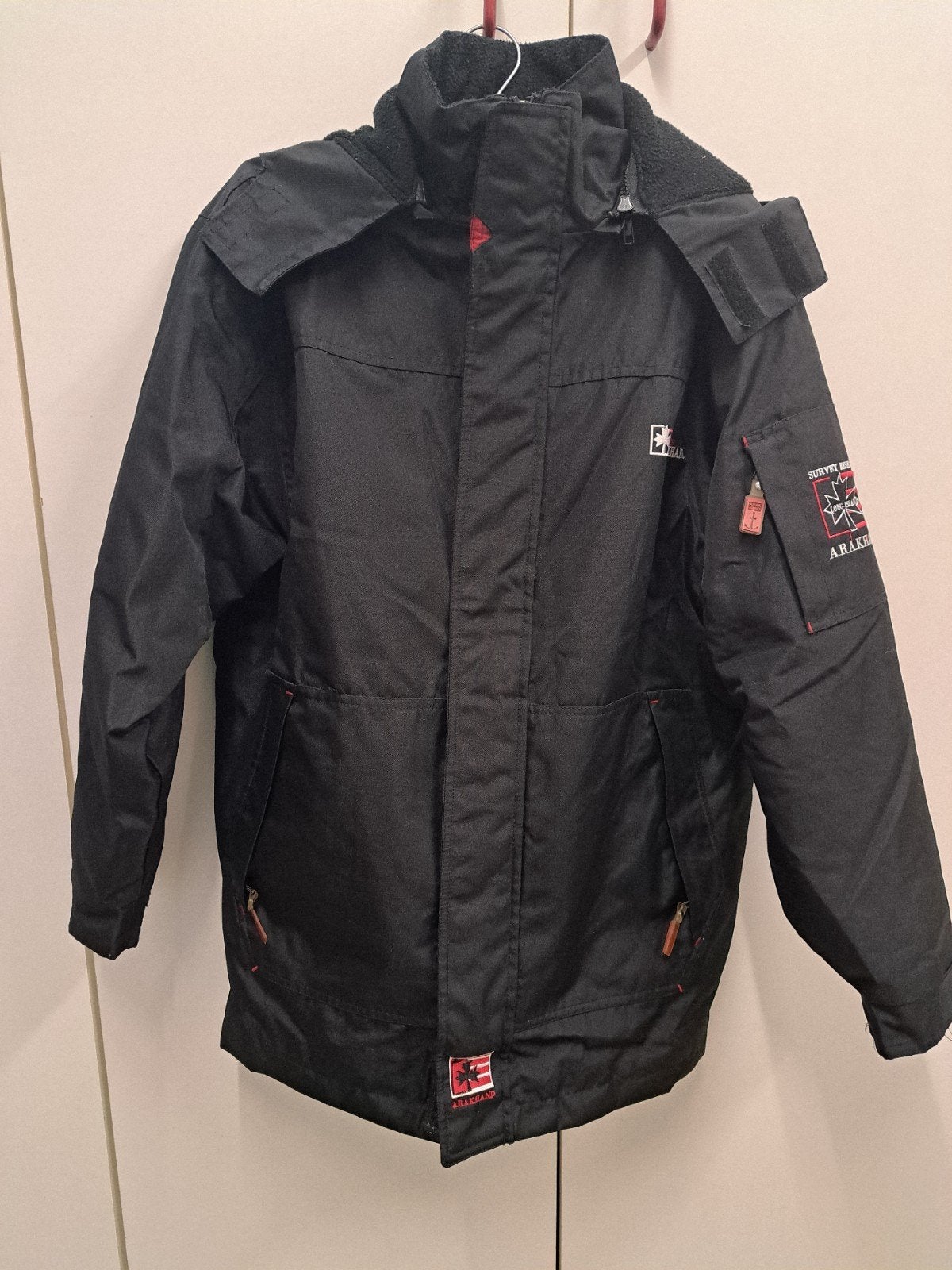 zwarte waterafstotende jas S, Arakhand, Enlèvement ou Envoi, Comme neuf, Taille 46 (S) ou plus petite