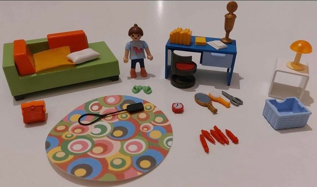 Playmobil kinderkamer met bedbank, Kinderen en Baby's, Speelgoed | Playmobil, Ophalen