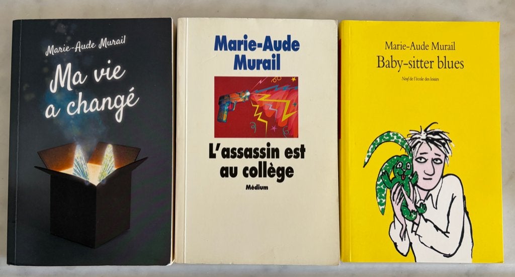 Lot de 3 livres de Marie-Aude Murail, Ophalen of Verzenden, Gelezen, Marie-Aude Murail