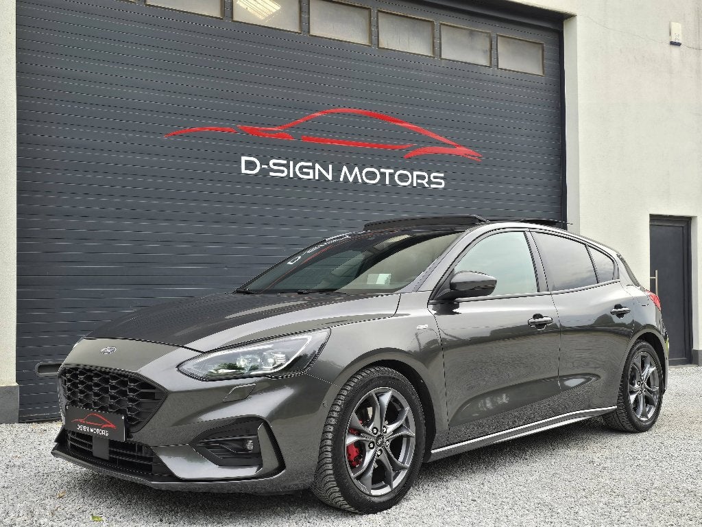 FORD FOCUS 1.5 ECOBOOST (150ch) AUT. ST LINE 2019 100.702km, Argent ou Gris, Achat, Entreprise, Garantie prolongée