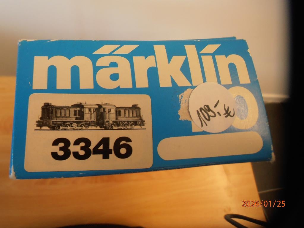 Marklin H0 - 3346, Enlèvement, Utilisé, Locomotive, Märklin