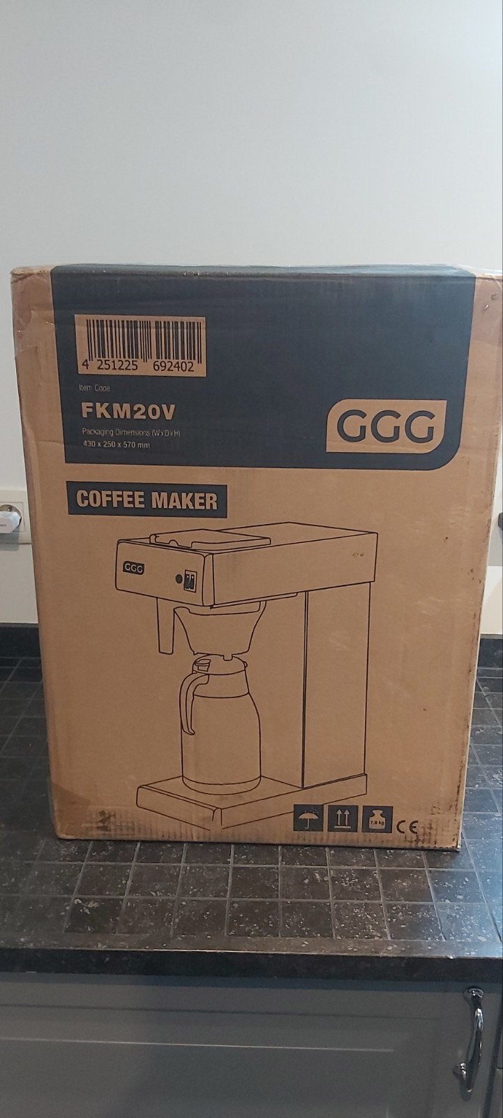 Koffiezet met, Elektronische apparatuur, Ophalen, Nieuw