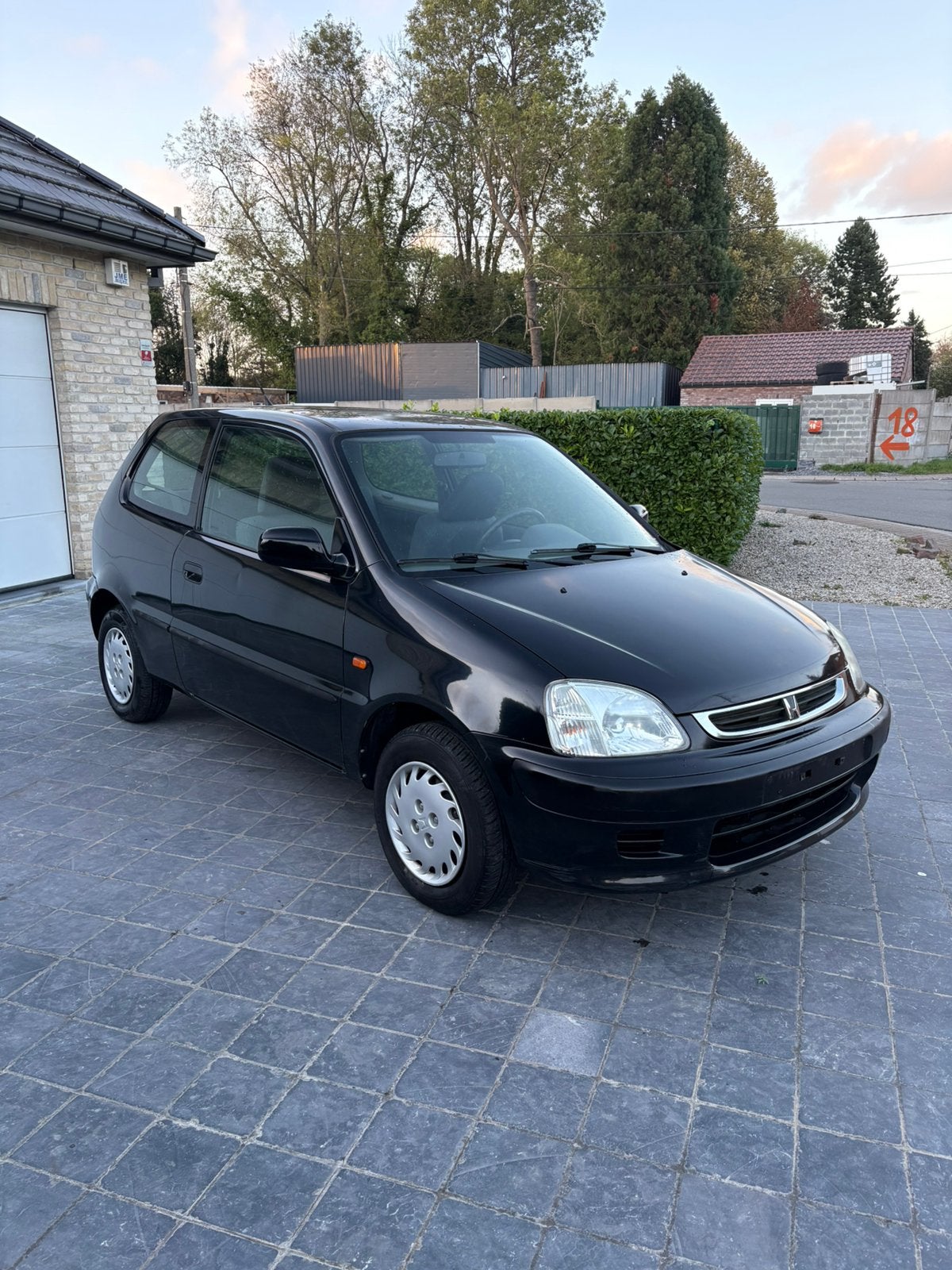 Honda-logo. Automatisch, Auto's, 4 cilinders, Leder en Stof, Zwart, LOGO