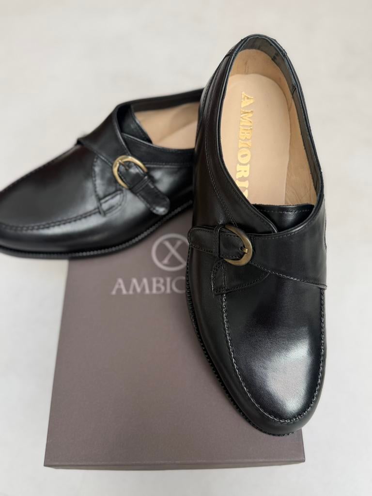 Geklede schoen Ambiorix, Vêtements | Hommes, Chaussures, Neuf, Enlèvement ou Envoi, Chaussures à boucles, Noir