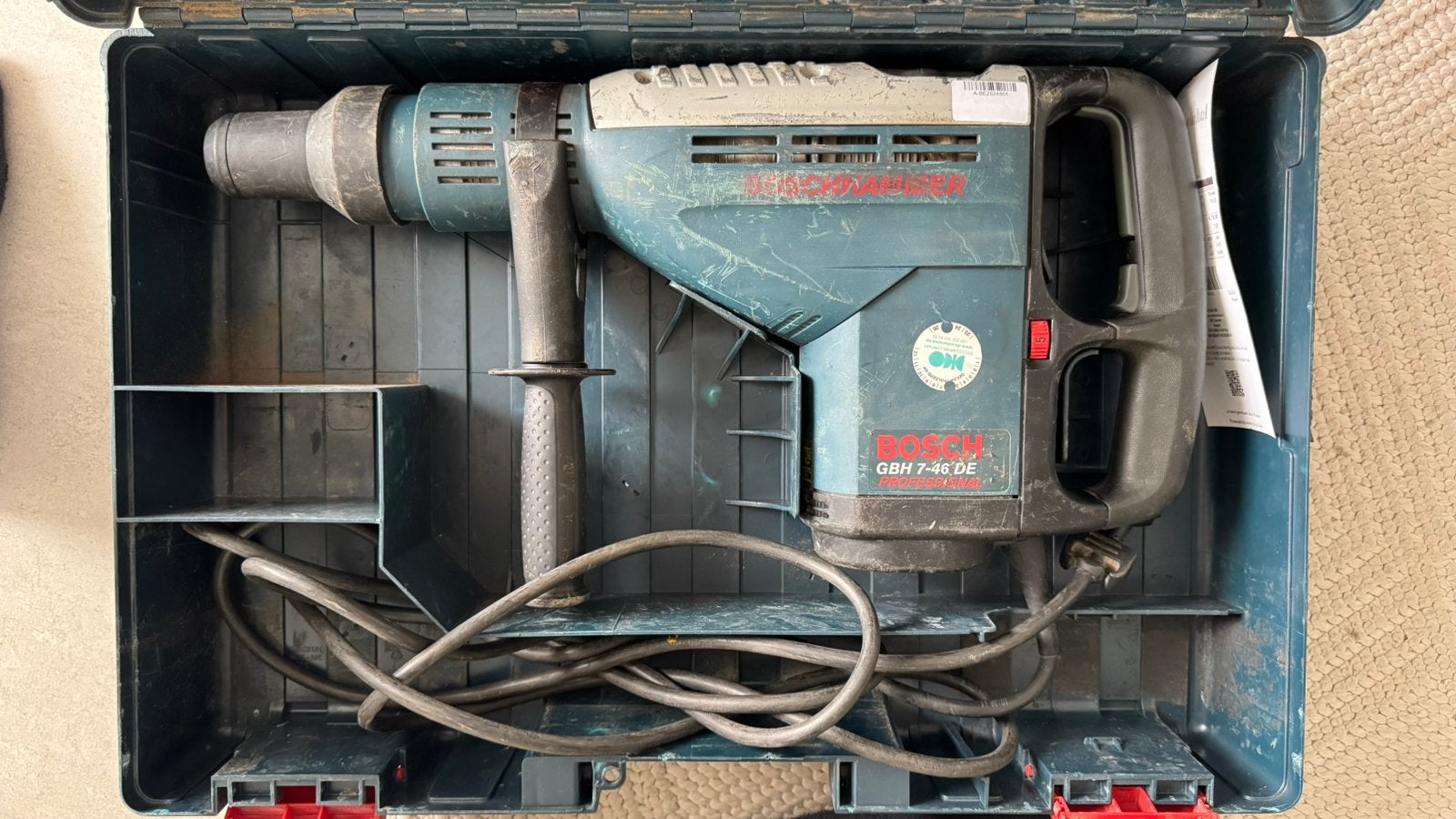 MARTEAU-PERFORATEUR - BOSCH - 230V GBH 7-46, Enlèvement, Comme neuf