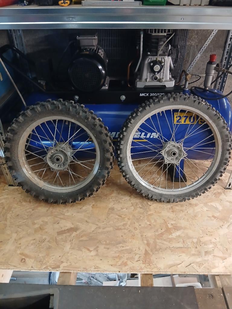 Jantes enduro ktm, Enlèvement