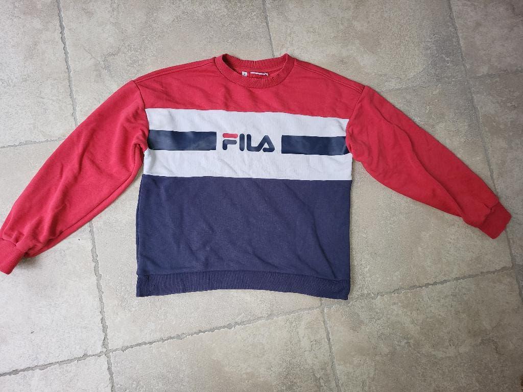 Merk Fila: pull mt 170 - 176, Enfants & Bébés, Vêtements enfant | Taille 170, Fila, Enlèvement ou Envoi, Pull ou Veste, Utilisé
