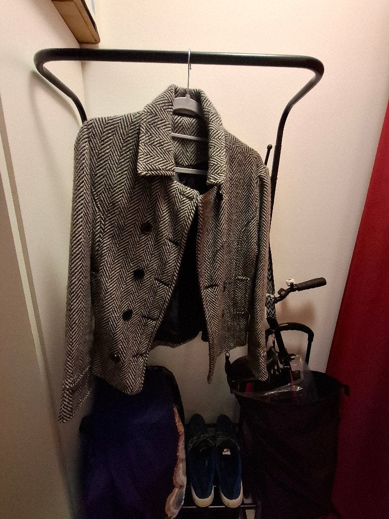 Veste pied de poule taille 42 44 5 euros, Enlèvement, Porté, Taille 42/44 (L), Autres couleurs