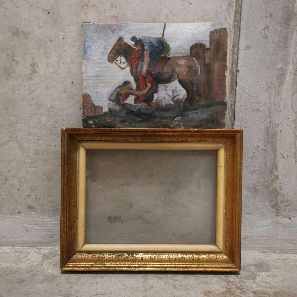 Sint-Maarten en de bedelaar - Paul Hagemans (1884–1959), Antiek en Kunst, Ophalen