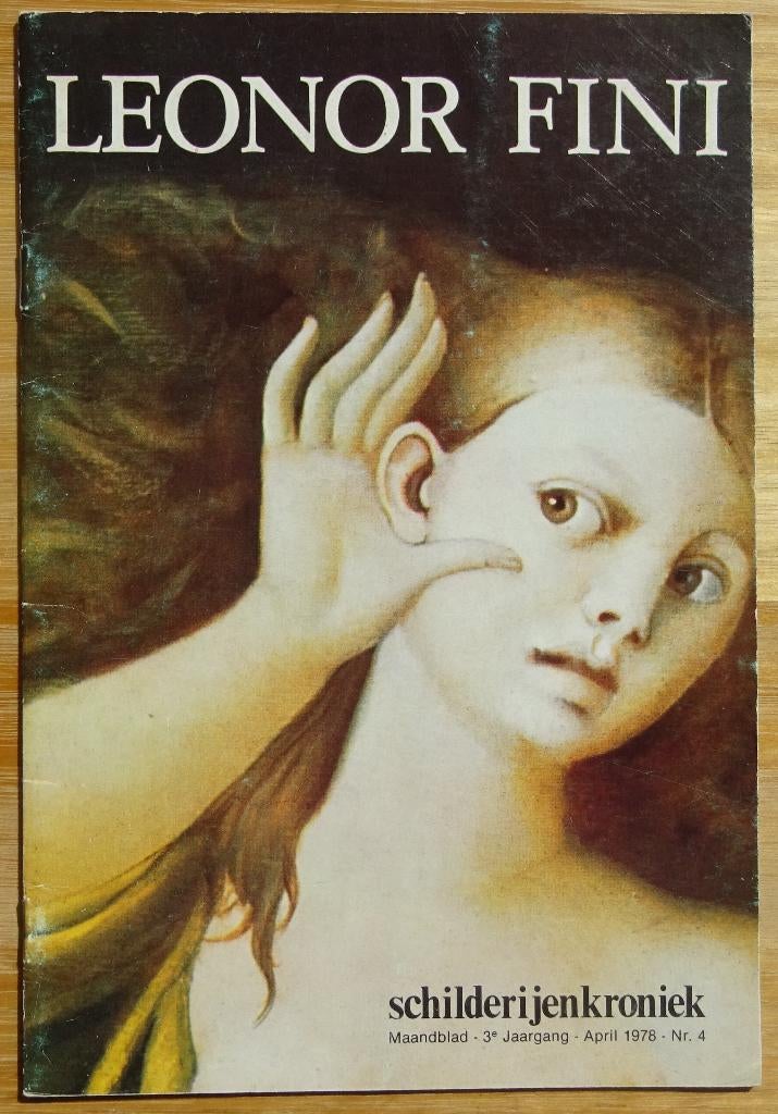 Leonor Fini, 1978 Brochure - Latem, Boeken, Ophalen of Verzenden, Gelezen, Folder