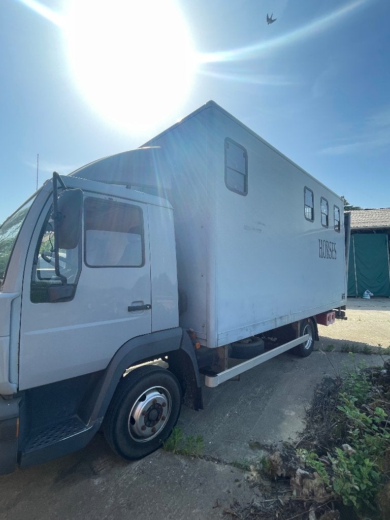 Paardenvrachtwagen 3 p, Autos, Euro 2, Argent ou Gris, Achat, 2 places
