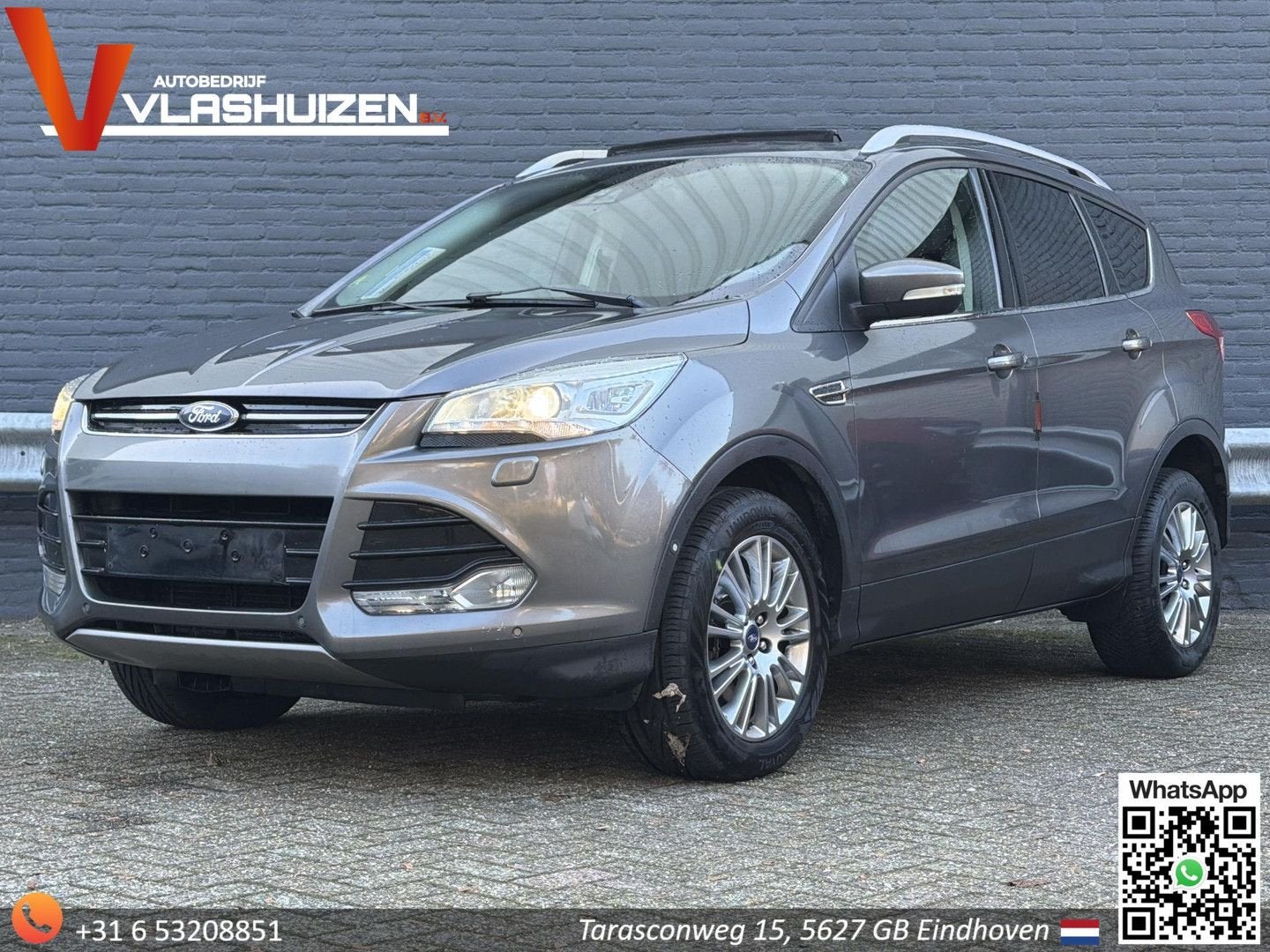 Ford Kuga 2.0 TDCI Trend Automaat | Cruise | Climate | Navi, Autos, Achat, 139 g/km, Verrouillage central, Entreprise