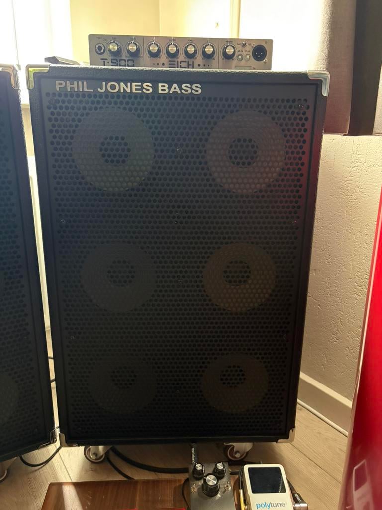 Phil Jones Bass Cab 67 (mint!), Muziek en Instrumenten, Ophalen, Zo goed als nieuw, Basgitaar, 100 watt of meer