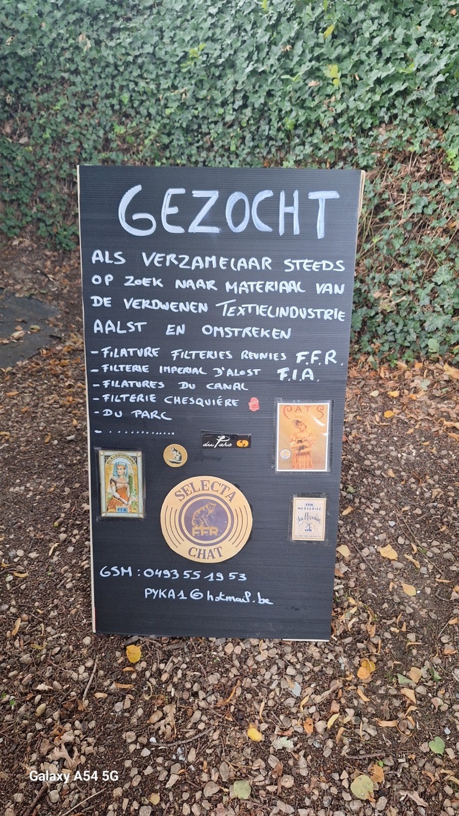 aalsterse textielindustrie GEZOCHT, Ophalen of Verzenden
