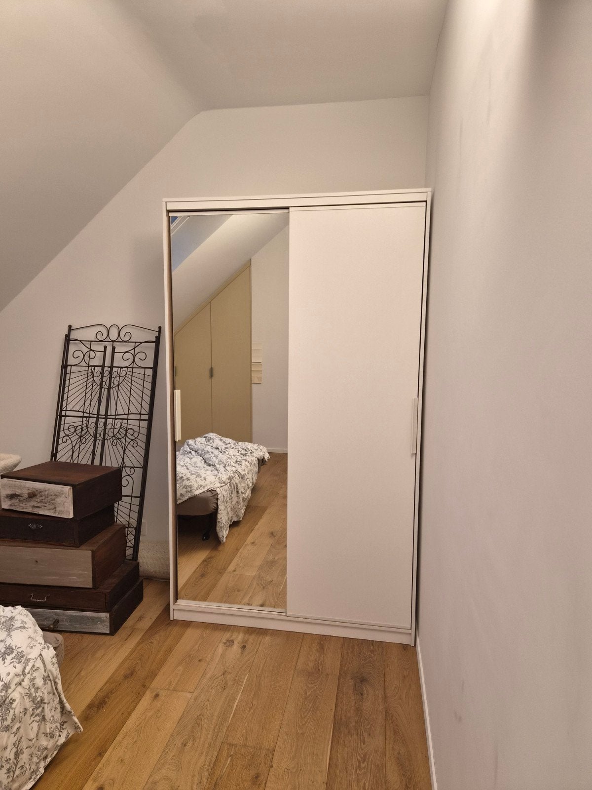 Ikea kledingkast met spiegel, Ophalen, Gebruikt