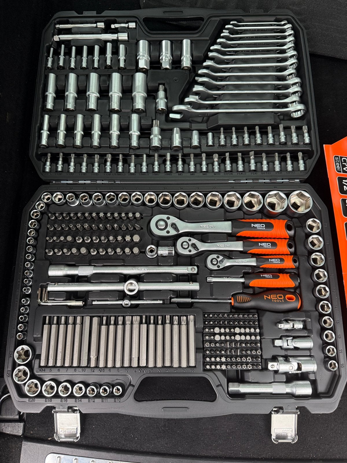 Ensemble de douilles NEO Tools Qualité supérieure garantie25, Enlèvement ou Envoi, Neuf