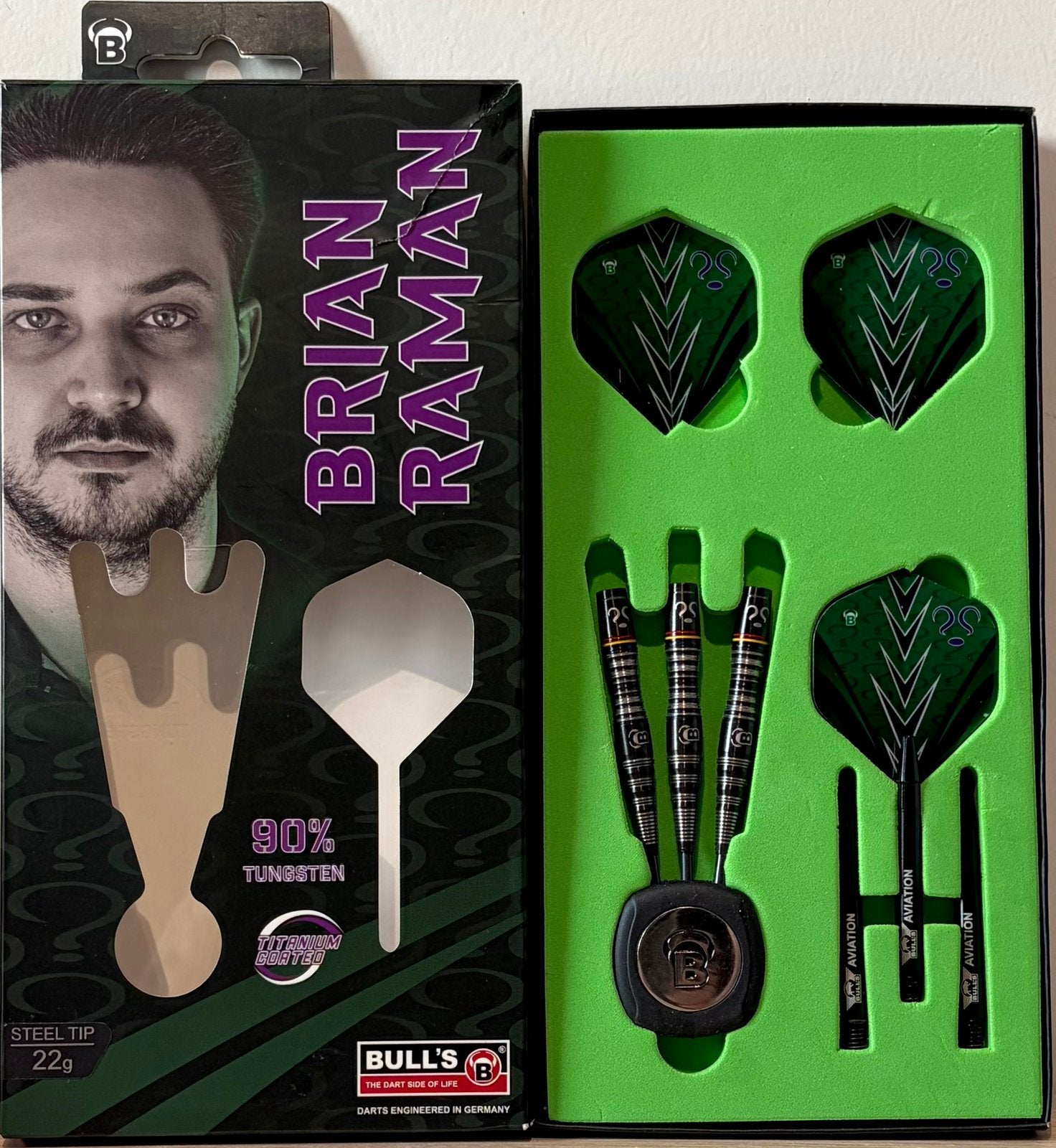 Bull’s Brian Raman 22gram, Sport en Fitness, Ophalen of Verzenden, Nieuw