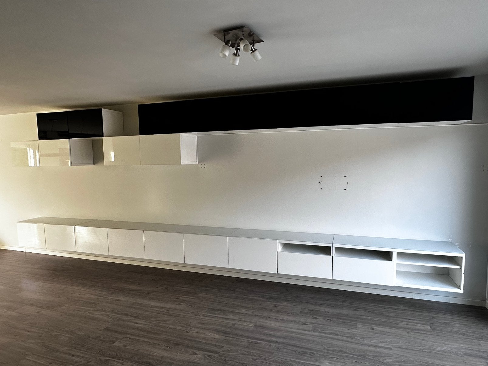 Combinaison rangement murale IKEA (11box), Ophalen, Zo goed als nieuw