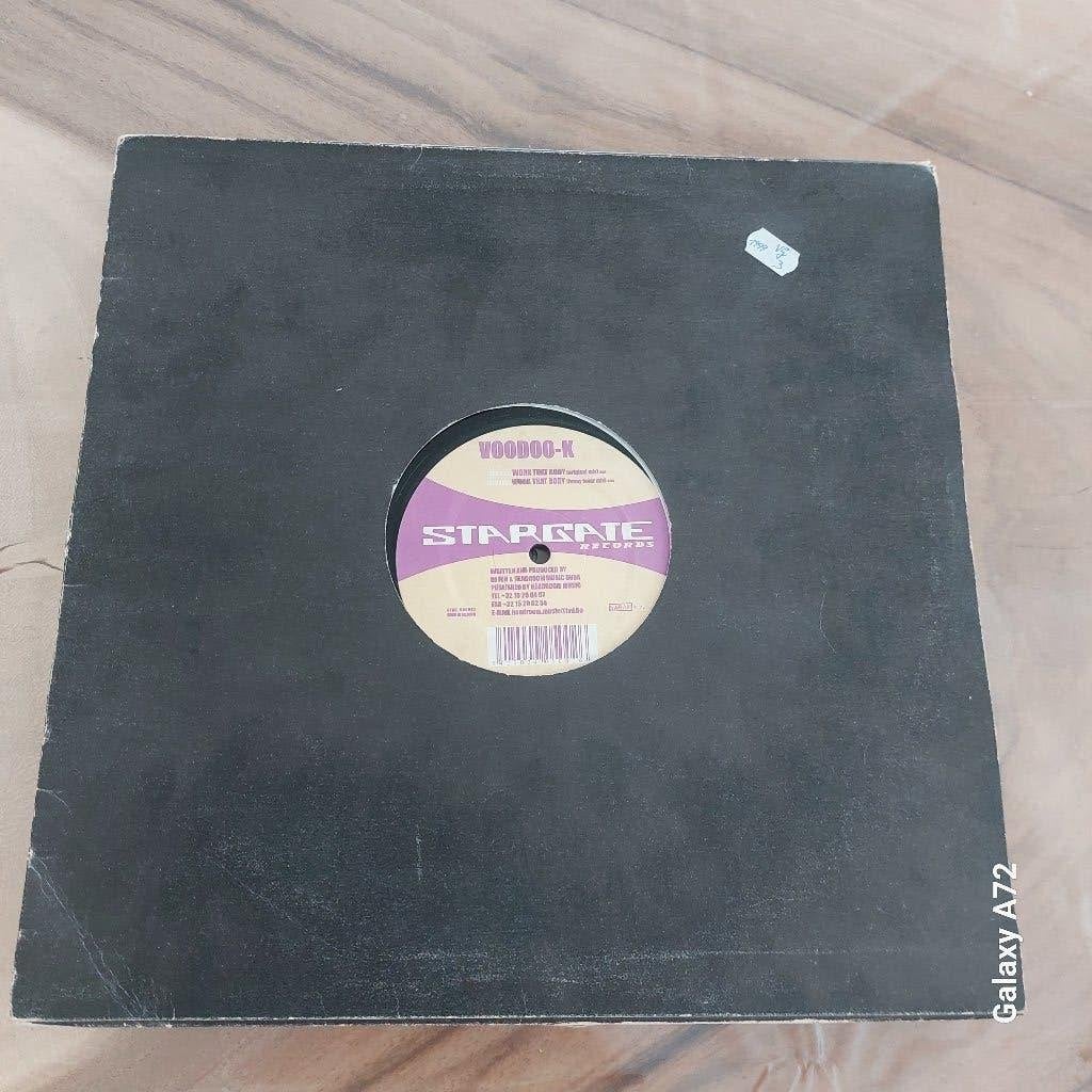 voodoo k work that body 12 inch maxi, Cd's en Dvd's, Vinyl | Dance en House, Gebruikt, House, Ophalen of Verzenden, 12 inch