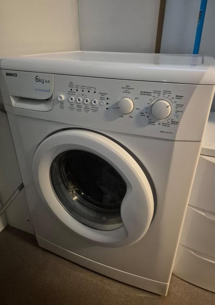 BEKO Volumax6 wasmachine (6 kg)., Elektronische apparatuur, Wasmachines, 4 tot 6 kg, Ophalen, Gebruikt, Voorlader