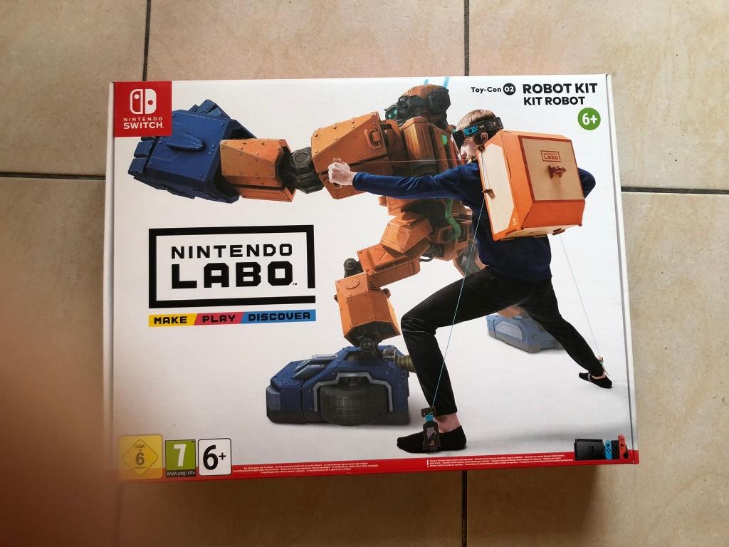 Nintendo Labo Toy-con 02 - Nintendo Switch-robotkit, Ophalen, Nieuw, Strategie en Constructie, Vanaf 7 jaar