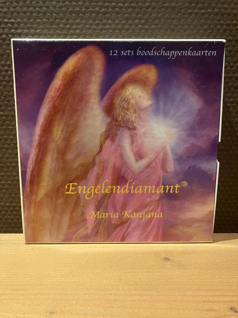orakelkaartenset Engelendiamant, Livres, Enlèvement ou Envoi, Comme neuf, Spiritualité en général, Maria Kanjana
