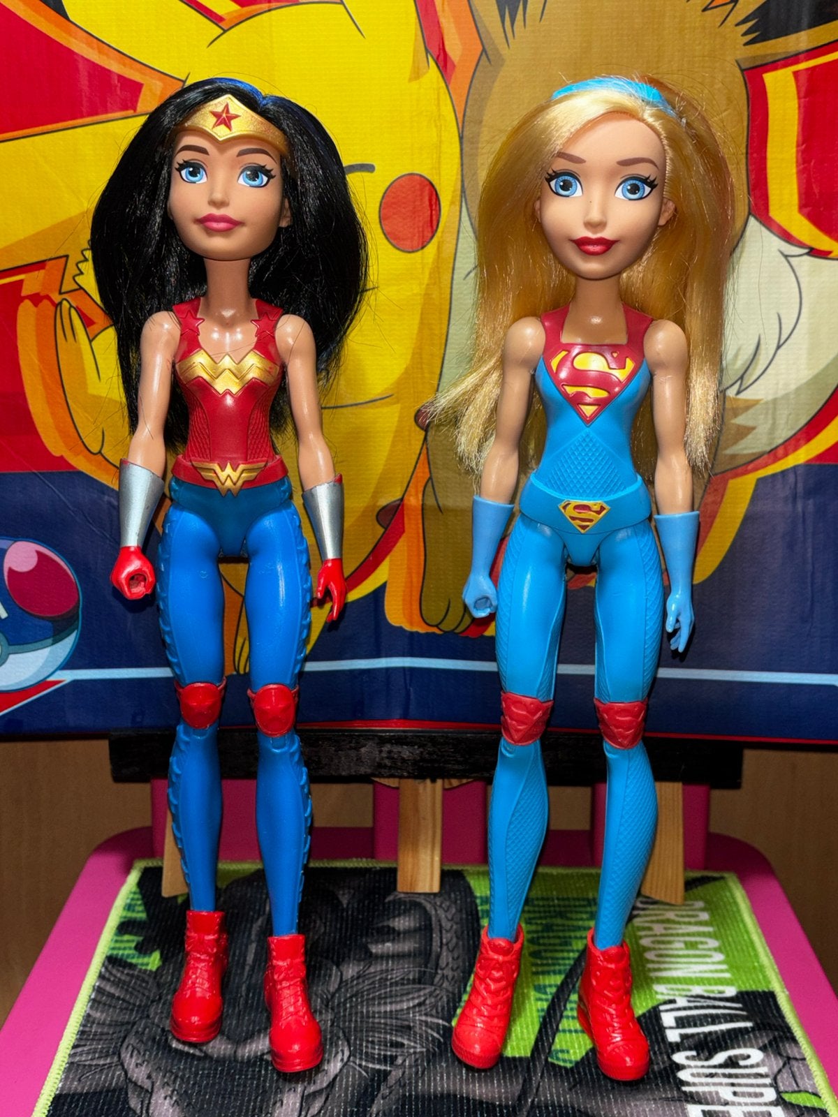 Poupées DC Super Hero Girls Wonder Woman et Supergirl, Enlèvement ou Envoi, Utilisé