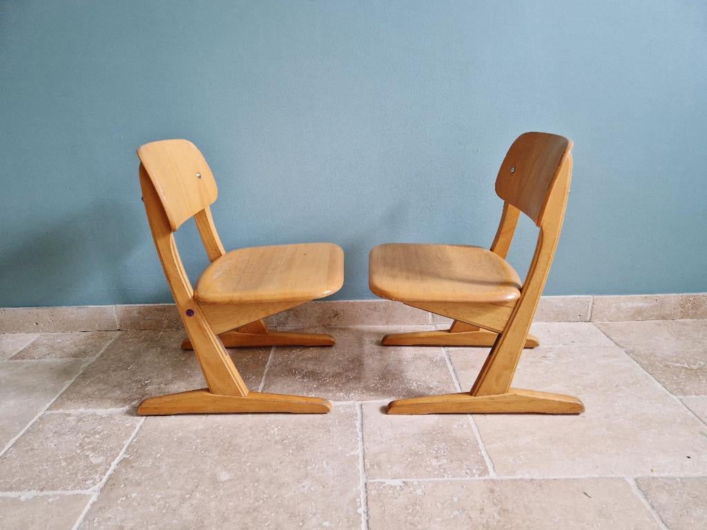 Duo van Casala kinderstoelen, jaren 60, Gebruikt, Verzenden, ..., Casala
