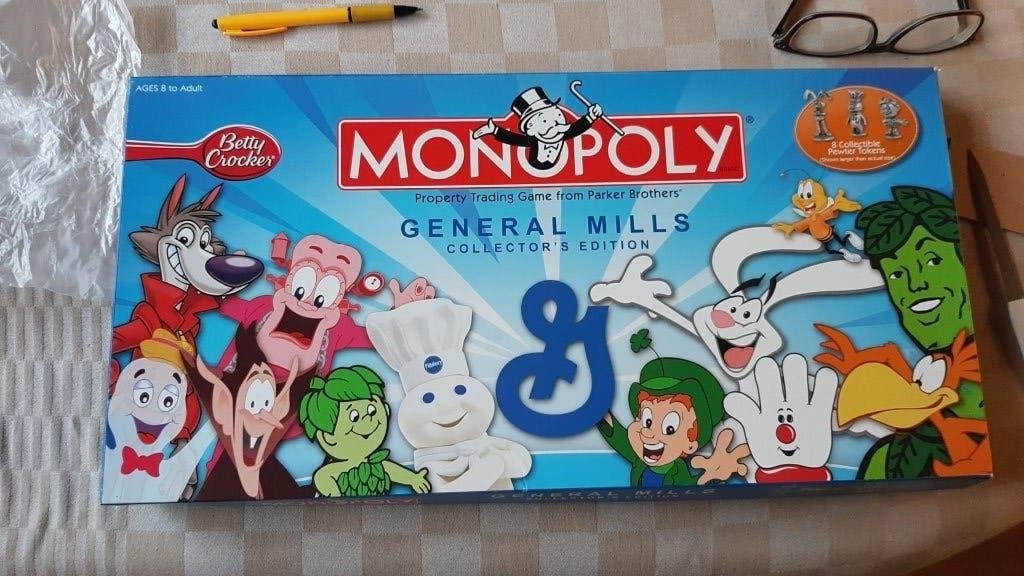 jeu de plateau new Monopoly General Mills Monopoly, 1 ou 2 joueurs, Enlèvement ou Envoi, Neuf, Monopoly