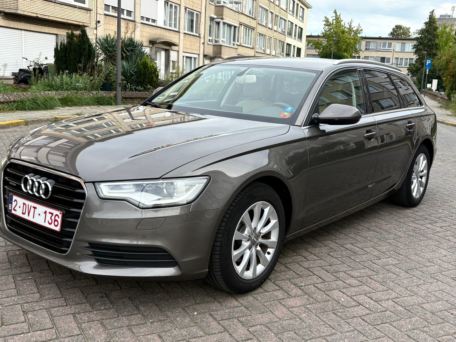 Audi A6 Quattro 3.0 TDI.  Break., Autos, Cuir, Achat, Entreprise, Beige