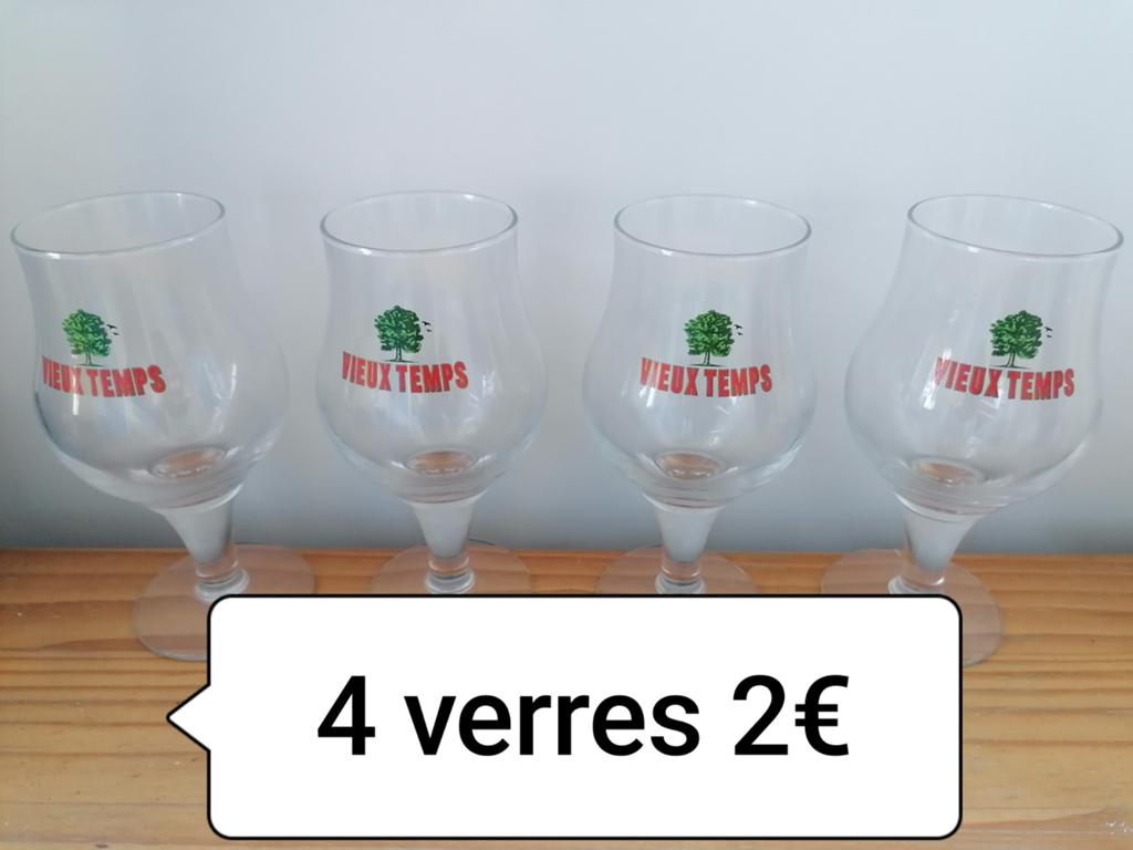 4 verres, Verzamelen, Biermerken, Ophalen