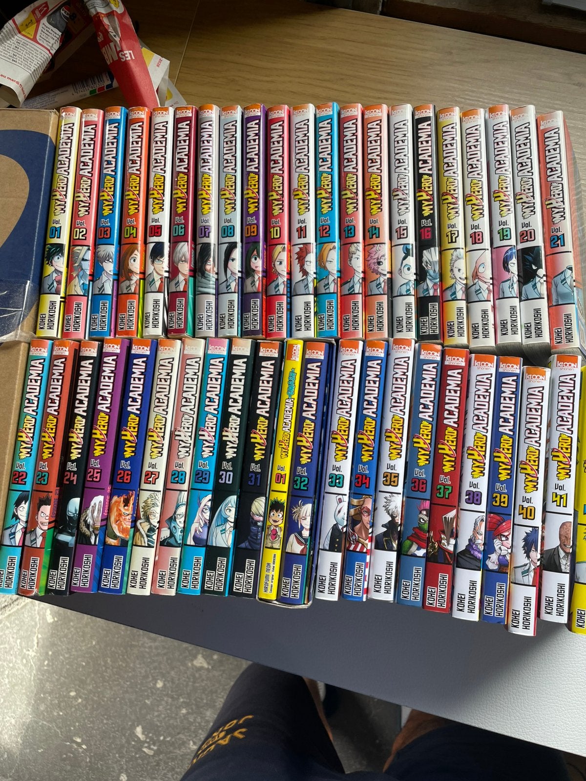 My hero academia intégrale en 42 tomes 1 a 42, Livres, BD | Comics, Enlèvement