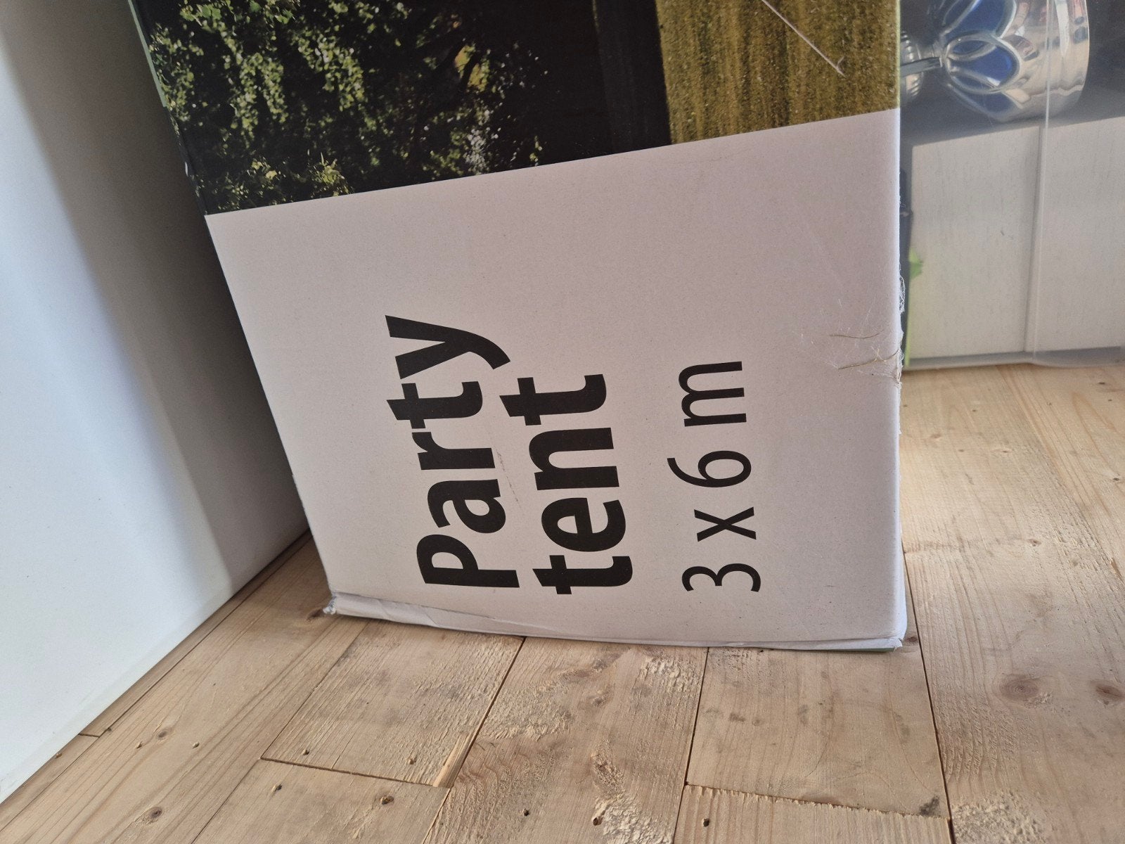 partytent 3 op 6 meter, Huis en Inrichting, Woonaccessoires | Tekstborden en Spreuken, Ophalen