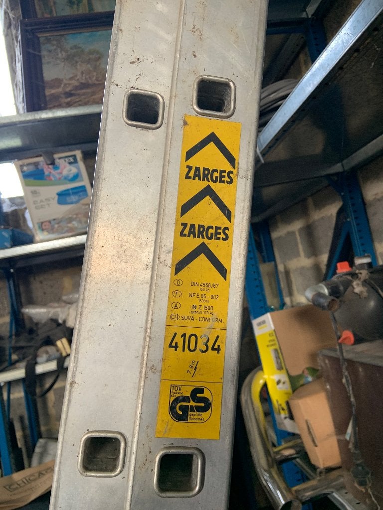 Ladder, Doe-het-zelf en Bouw, Ladders en Trappen, Ophalen, Zo goed als nieuw, Ladder, Opvouwbaar of Inschuifbaar